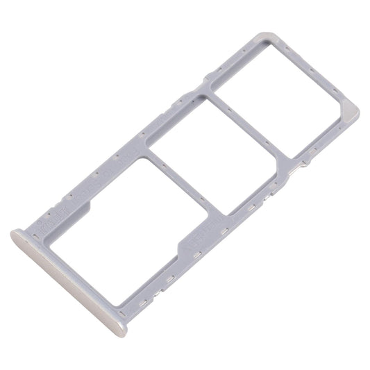 For Realme C61 4G RMX3939 RMX3930 10pcs Original SIM Card Tray + SIM Card Tray + Micro SD Card Tray (Gold)