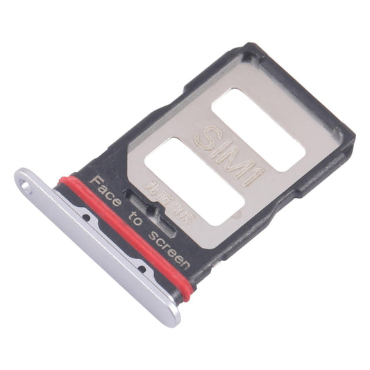 For Xiaomi Redmi K70 10pcs SIM Card Tray + SIM Card Tray (Silver)