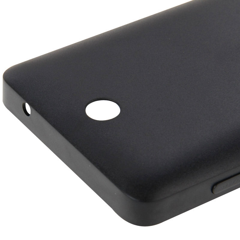 Frosted Battery Back Cover for Microsoft Lumia 430(Black)