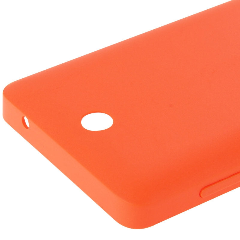 Frosted Battery Back Cover for Microsoft Lumia 430(Orange)
