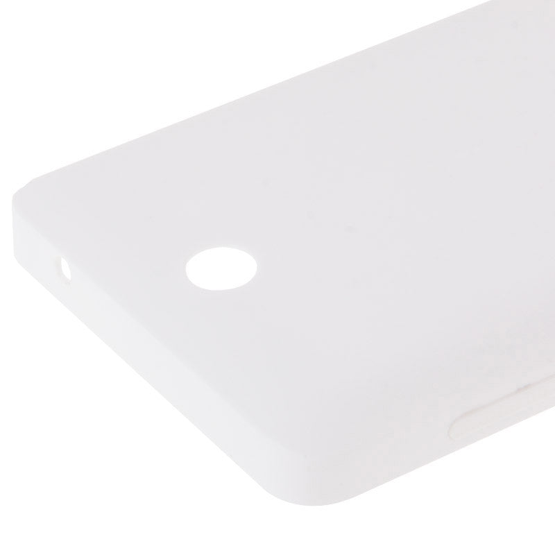 Frosted Battery Back Cover for Microsoft Lumia 430(White)