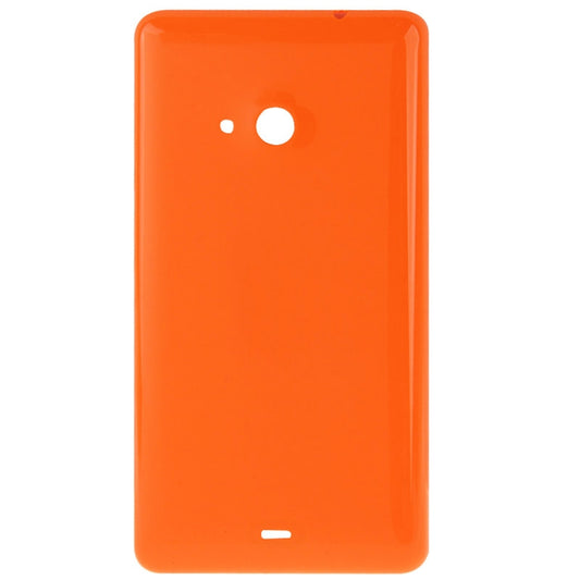 Smooth Surface Plastic Back Housing Cover for Microsoft Lumia 535(Orange)