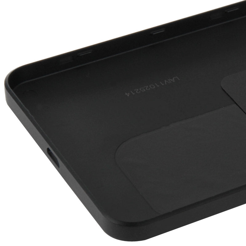 Frosted Surface Plastic Back Housing Cover for Microsoft Lumia 640XL(Black)