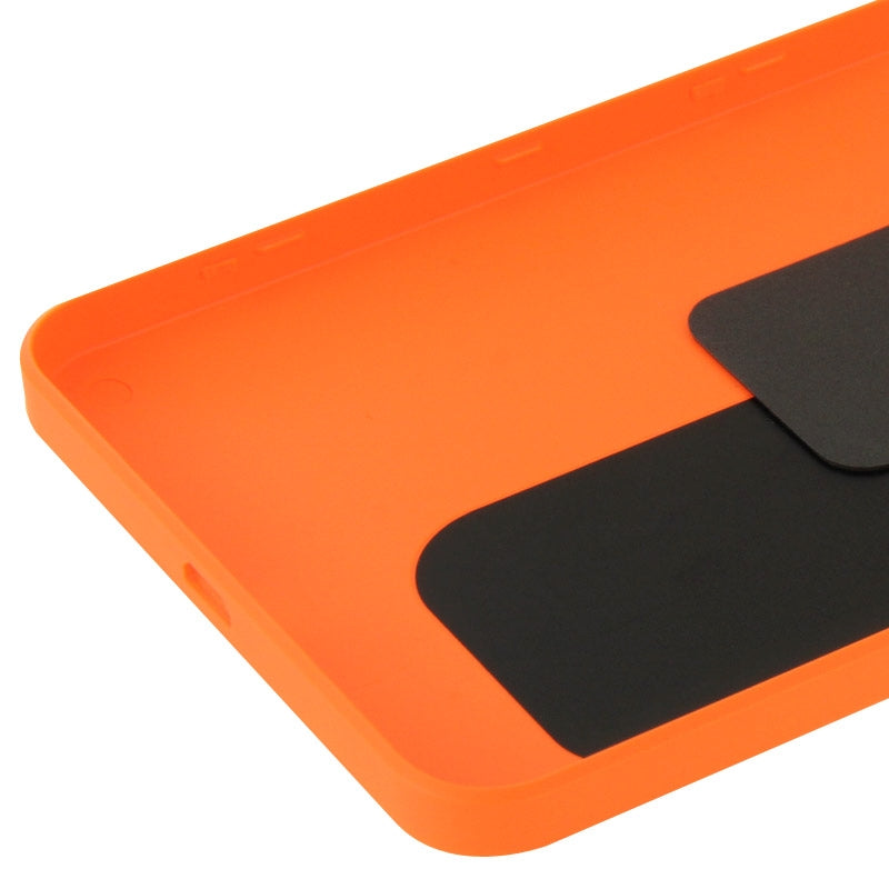 Frosted Surface Plastic Back Housing Cover for Microsoft Lumia 640XL(Orange)