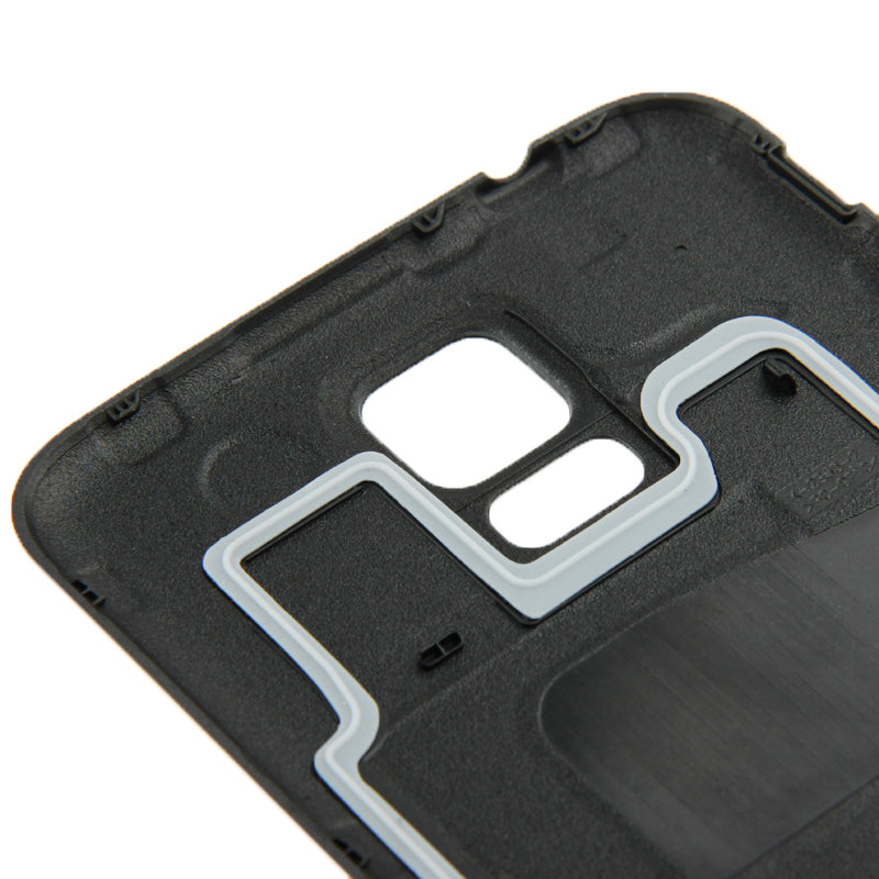 For Galaxy S5 / G900 Original Plastic Material Battery Housing Door Cover with Waterproof Function (Blue)