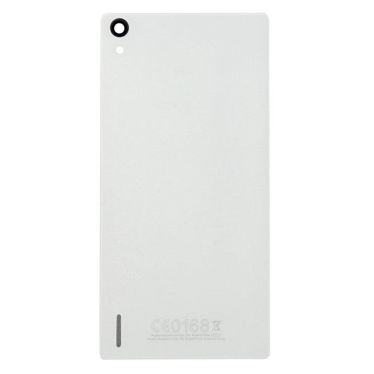 For Huawei Ascend P7 Battery Back Cover(White)