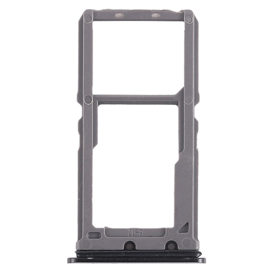 For Vivo X21 SIM Card Tray + SIM Card Tray / Micro SD Card Tray (Black)