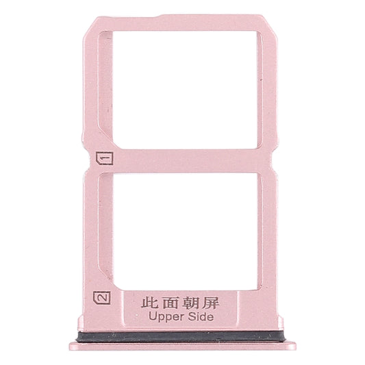 For Vivo X9i 2 x SIM Card Tray (Rose Gold)