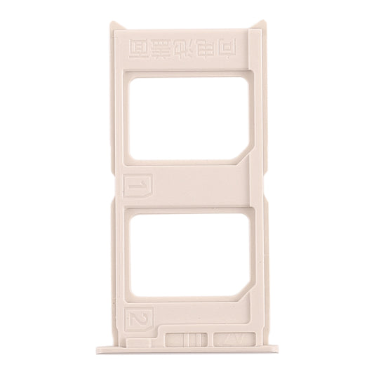 For Vivo V3 2 x SIM Card Tray (Gold)