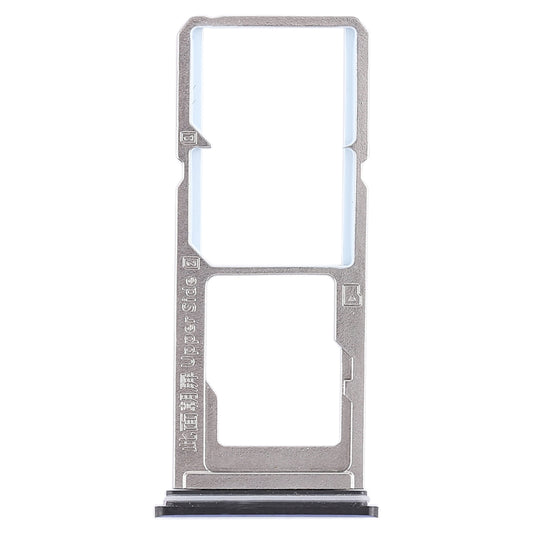 For Vivo Z1 2 x SIM Card Tray + Micro SD Card Tray (Blue)
