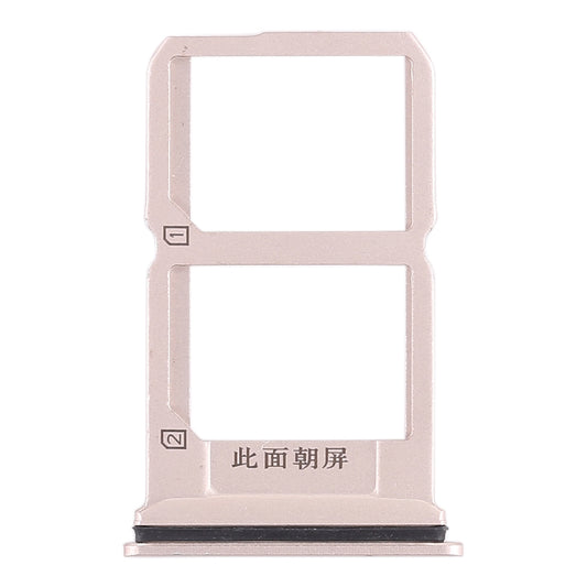 For Vivo X9s Plus 2 x SIM Card Tray (Gold)