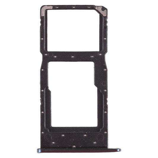 SIM Card Tray + SIM Card Tray / Micro SD Card Tray for Huawei Honor 10 Lite / P smart (2019)(Blue)