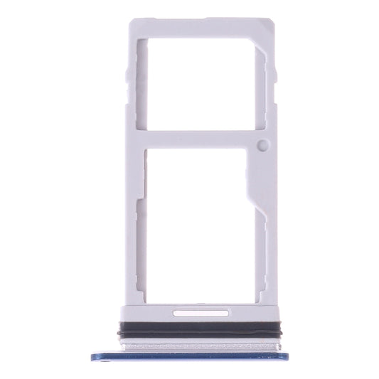 SIM Card Tray + SIM Card Tray / Micro SD Card Tray for LG G7 ThinQ G710 G710EM G710PM G710VMP G710ULM (Blue)