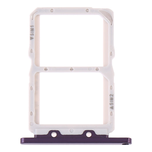 SIM Card Tray + SIM Card Tray for Huawei Honor 20 Pro(Purple)