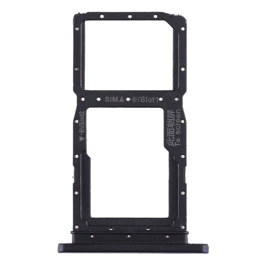 SIM Card Tray + SIM Card Tray / Micro SD Card Tray for Huawei Honor 9X / Honor 9X Pro(Dark Blue)