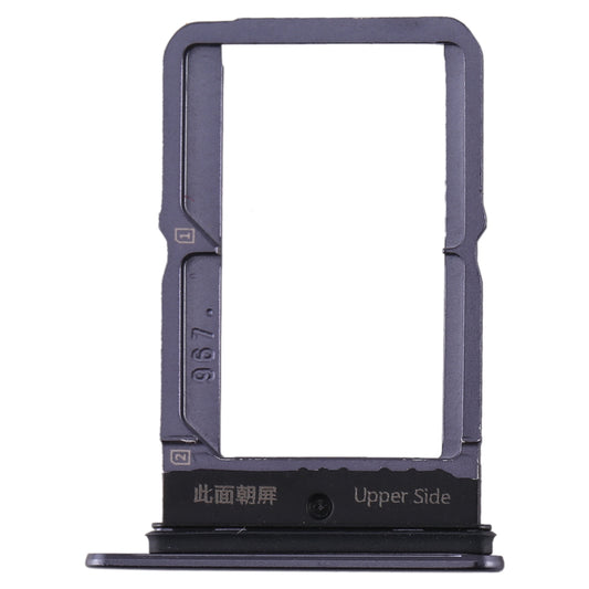 For vivo S5 SIM Card Tray + SIM Card Tray (Black)