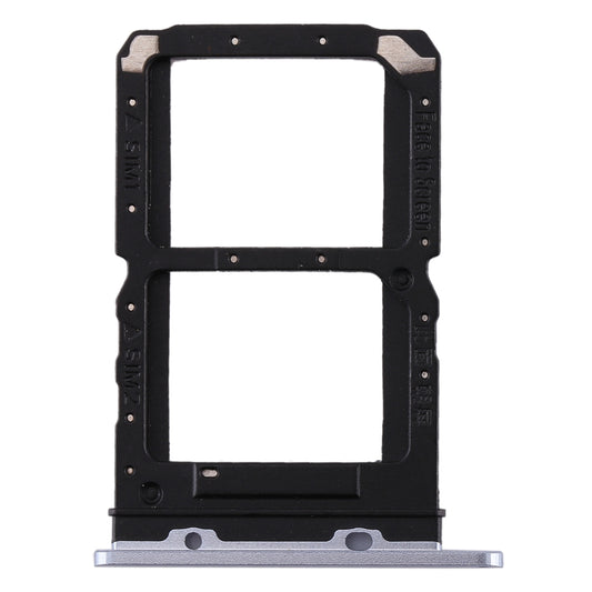 For Realme X2 Pro SIM Card Tray + SIM Card Tray (Silver)
