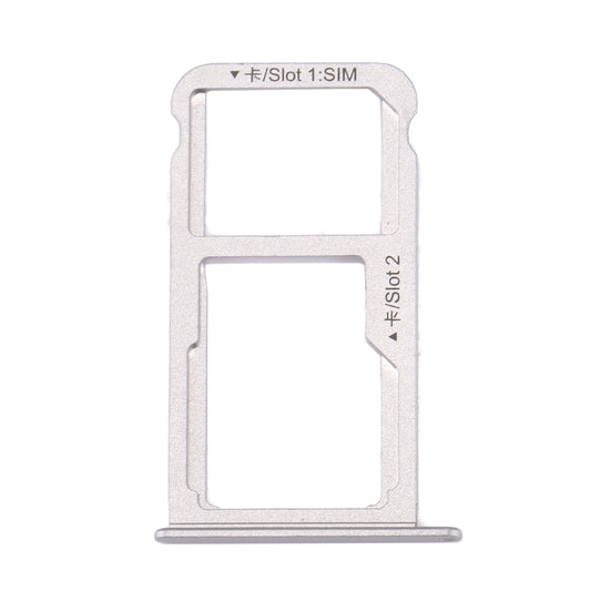 For Huawei nova SIM Card Tray & SIM / Micro SD Card Tray(Silver)