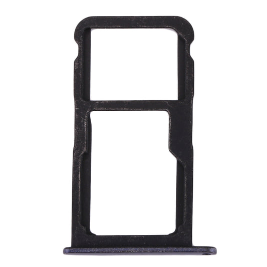 For Huawei Honor 8 Lite / P8 Lite 2017 SIM Card Tray & SIM / Micro SD Card Tray(Blue)