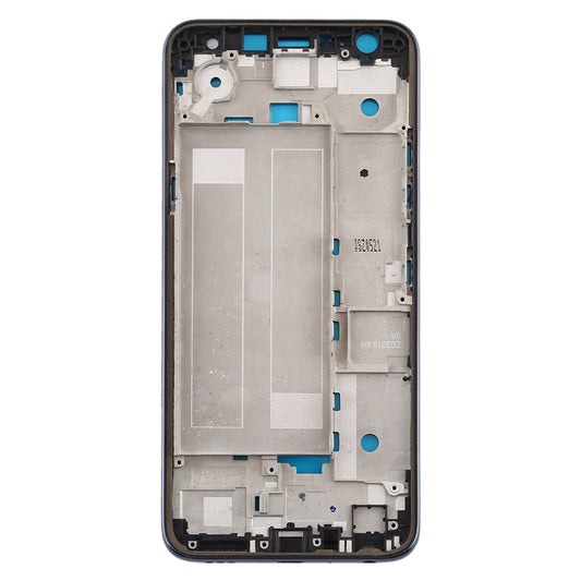 Front Housing LCD Frame Bezel Plate for LG K40 / K12+ K12 Plus / X4 2019 X420EM X420BMW X420EMW X420HM X420 X420N (Single SIM Version)(Blue)