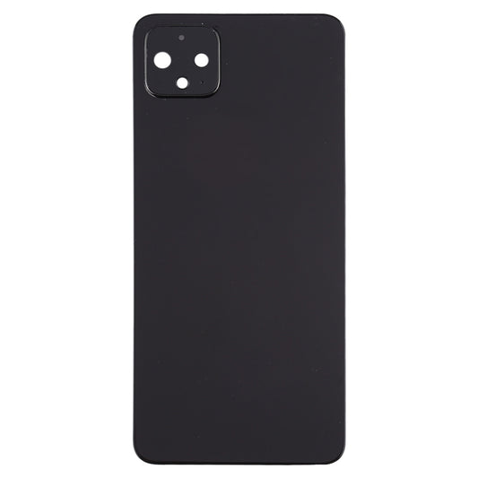 Battery Back Cover with Camera Lens Frame for Google Pixel 4XL(Black)