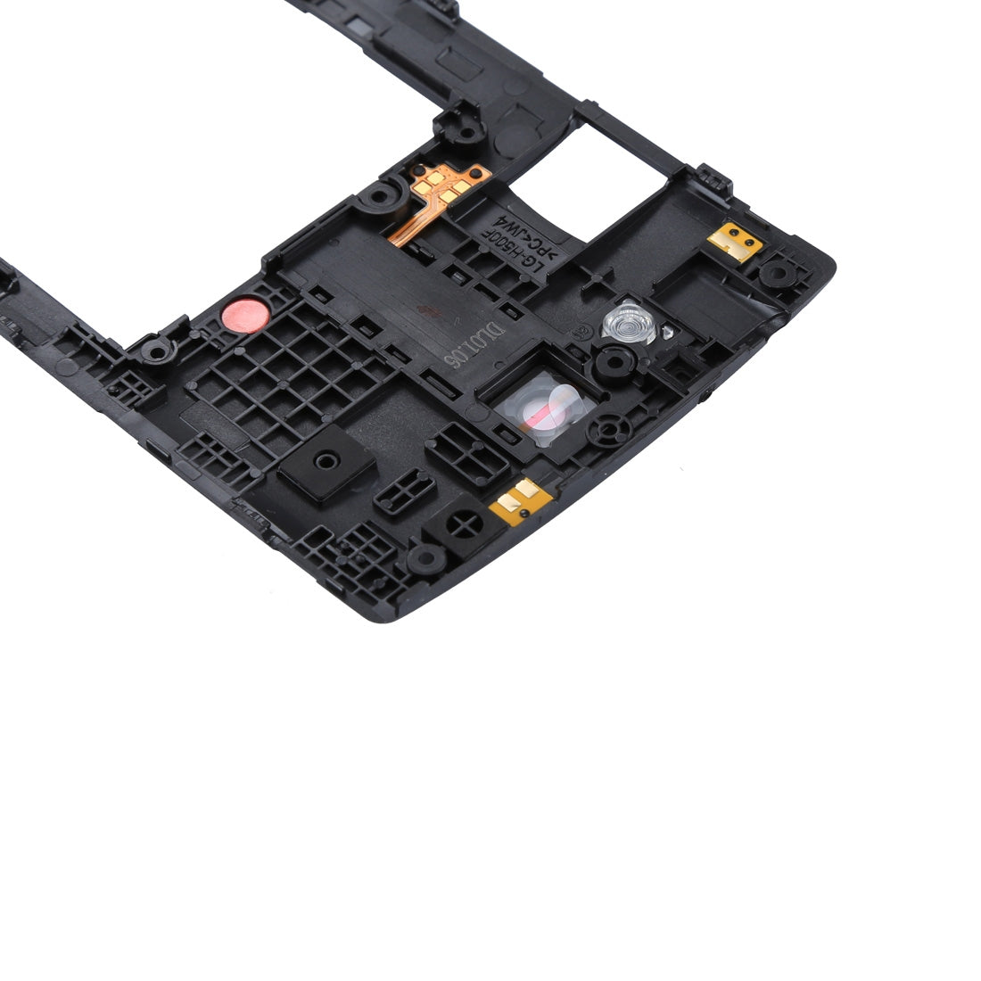 for LG C90 H500 Middle Frame Bezel with Speaker Ringer Buzzer & Rear Camera Lens & Home Button