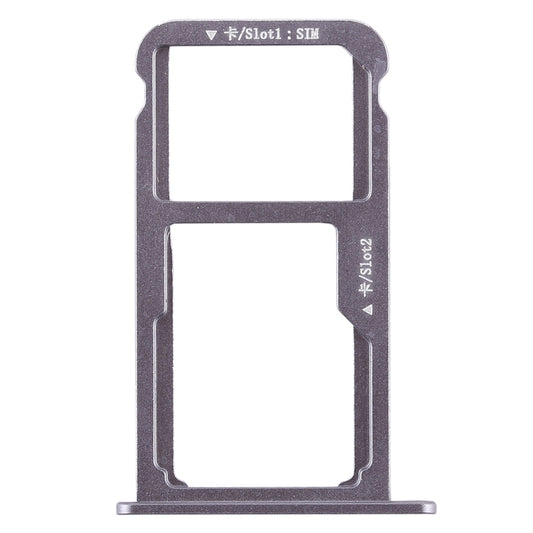 SIM Card Tray + SIM Card Tray / Micro SD Card for Huawei G9 Plus (Grey)
