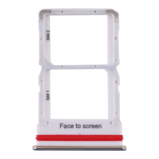 SIM Card Tray + SIM Card Tray for Xiaomi Mi 10 Lite 5G (Silver)