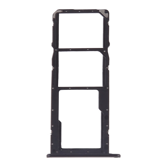 SIM Card Tray + SIM Card Tray + Micro SD Card for Huawei Honor Play 8A (Black)