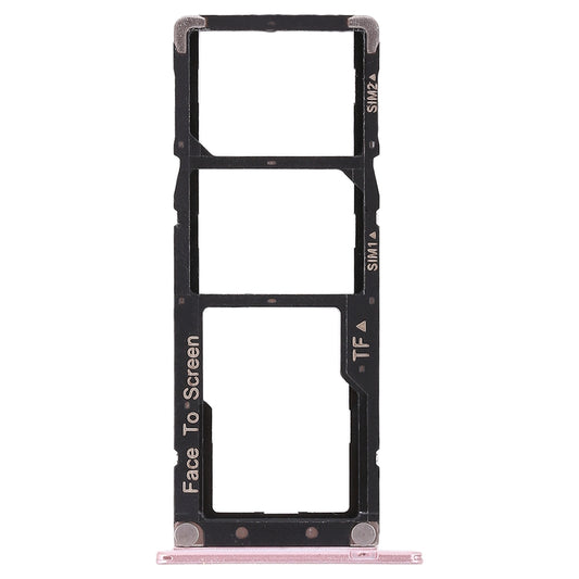 2 SIM Card Tray + Micro SD Card Tray for Asus ZenFone 4 Max ZC520KL(Rose Gold)