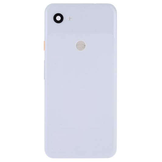 Battery Back Cover with Camera Lens Frame & Side Keys for Google Pixel 3a XL(White)