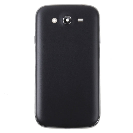 For Galaxy Grand Duos / i9082 Middle Frame Bezel + Battery Back Cover (Black)