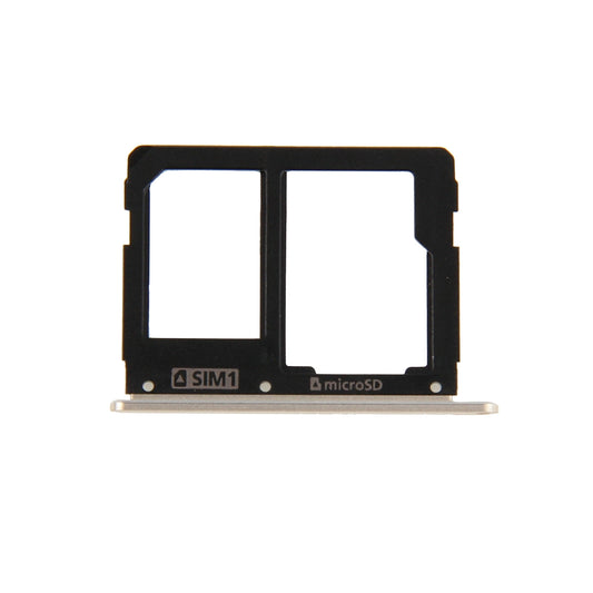 For Galaxy A9(2016) / A9000 SIM Card Tray and Micro SD Card Tray (Gold)