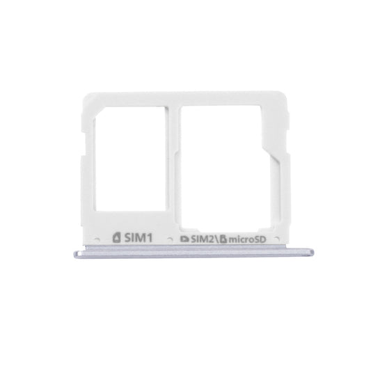 For Galaxy A3(2016) / A3100 & A5(2016) / A5100 & A7(2016) / A7100 SIM Card Tray and Micro SD Card Tray (Grey)