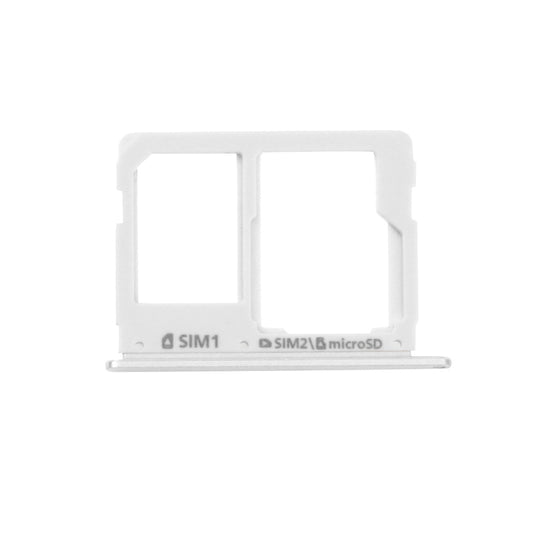For A3(2016) / A3100 & A5(2016) / A5100 & A7(2016) / A7100 SIM Card Tray and Micro SD Card Tray (Silver)