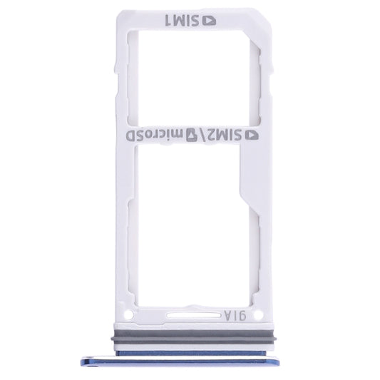 For Galaxy Note 8 2 SIM Card Tray / Micro SD Card Tray (Blue)