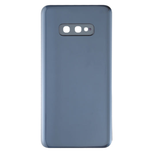 For Galaxy S10e Battery Back Cover with Camera Lens Frame (Black)