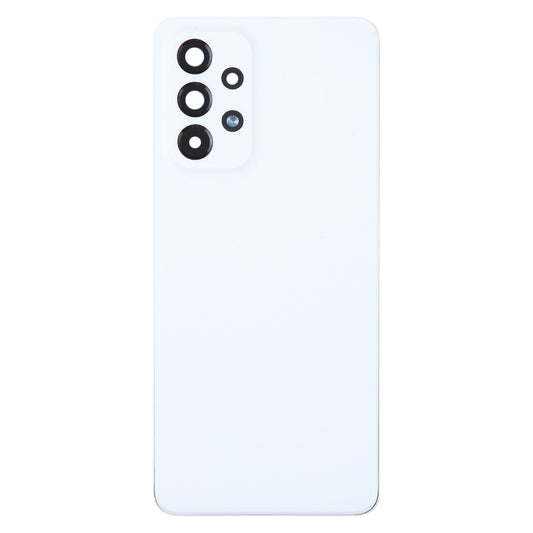 For Samsung Galaxy A33 5G SM-A336B Original Battery Back Cover with Camera Lens Frame(White)