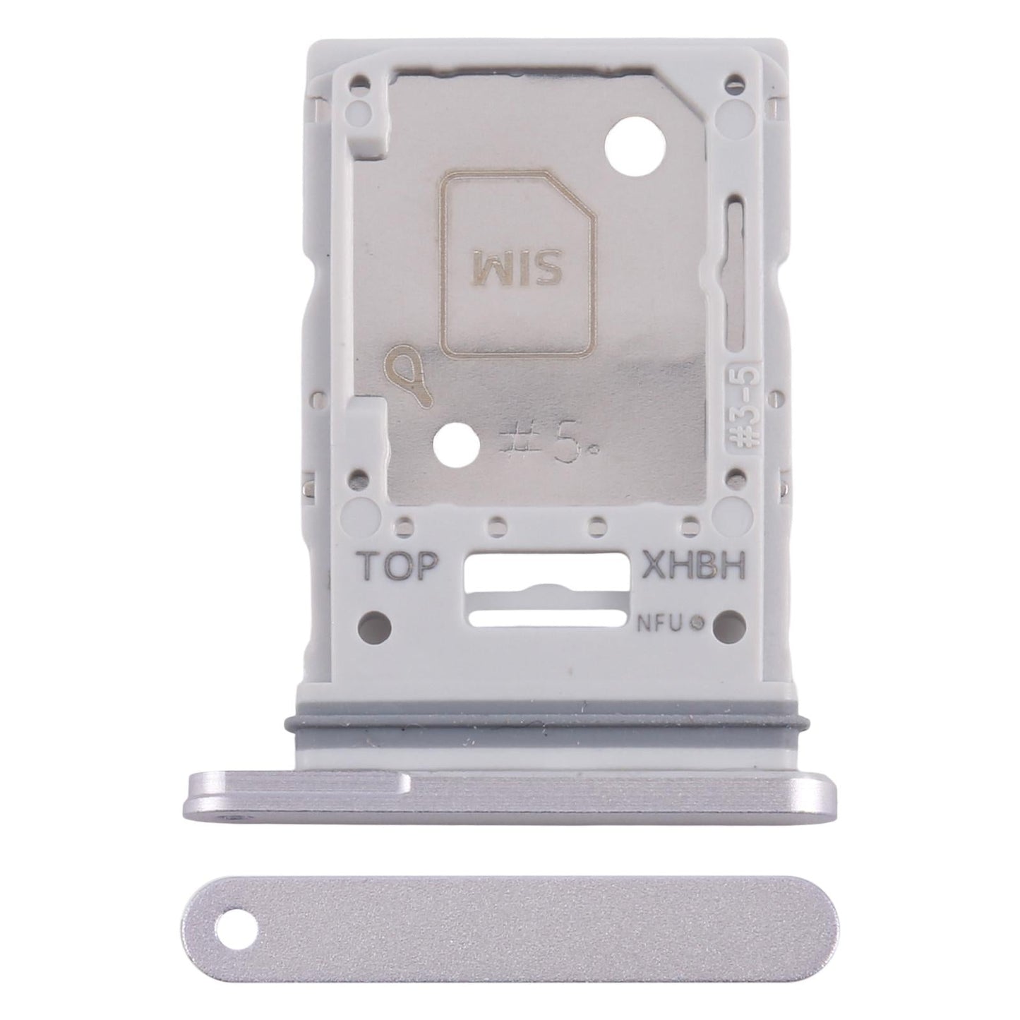 For Samsung Galxy Tab S10+ / S10 Ultra SM-X820/X826/X920/X926 SIM + Micro SD Card Tray (Silver)