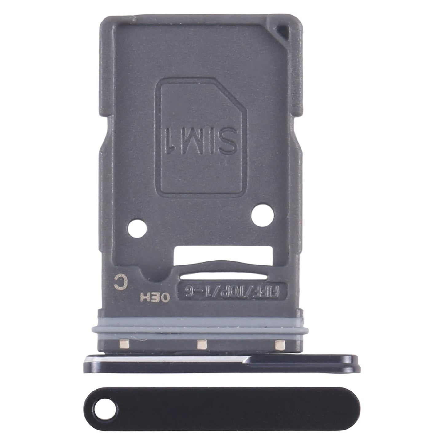 For Samsung Galaxy Z Fold7 SM-F966U US Version Original SIM Card Tray (Black)