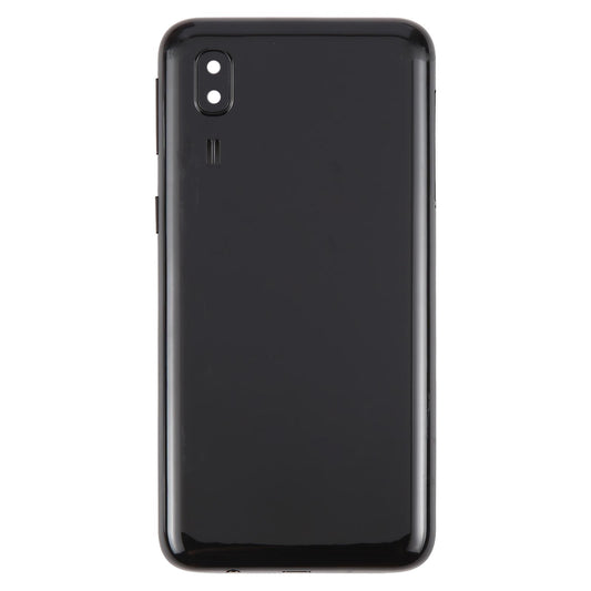 For Samsung Galaxy A2 Core SM-A260F Battery Back Cover with Camera Lens Frame(Gray)