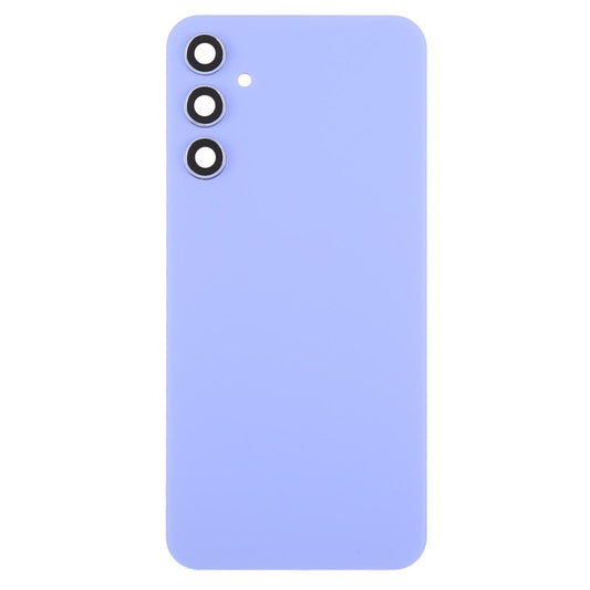 For Samsung Galaxy A34 SM-A346B Battery Back Cover with Camera Lens Frame(Purple)
