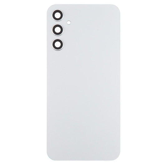 For Samsung Galaxy A34 SM-A346B Battery Back Cover with Camera Lens Frame(Silver)