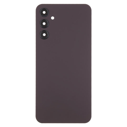 For Samsung Galaxy A24 SM-A245 Battery Back Cover with Camera Lens Frame(Dark Red)