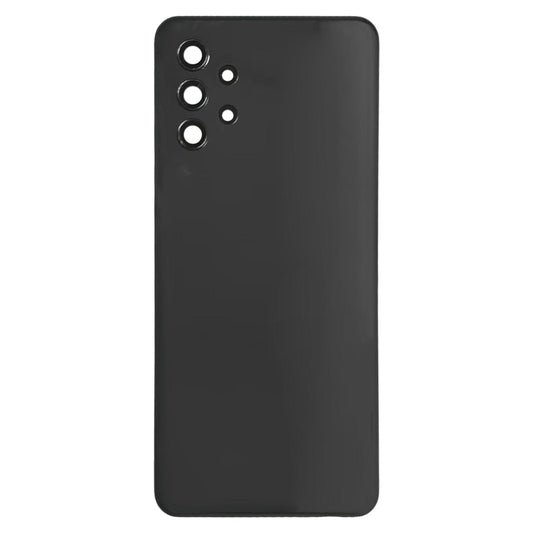 For Samsung Galaxy A32 4G SM-A325F Battery Back Cover with Camera Lens Frame(Black)