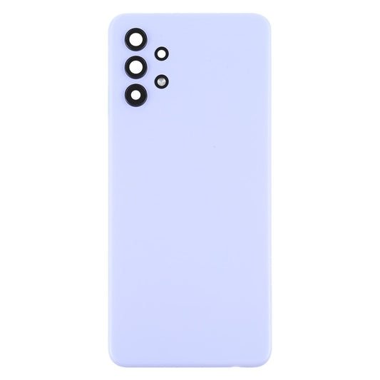For Samsung Galaxy A32 4G SM-A325F Battery Back Cover with Camera Lens Frame(Purple)
