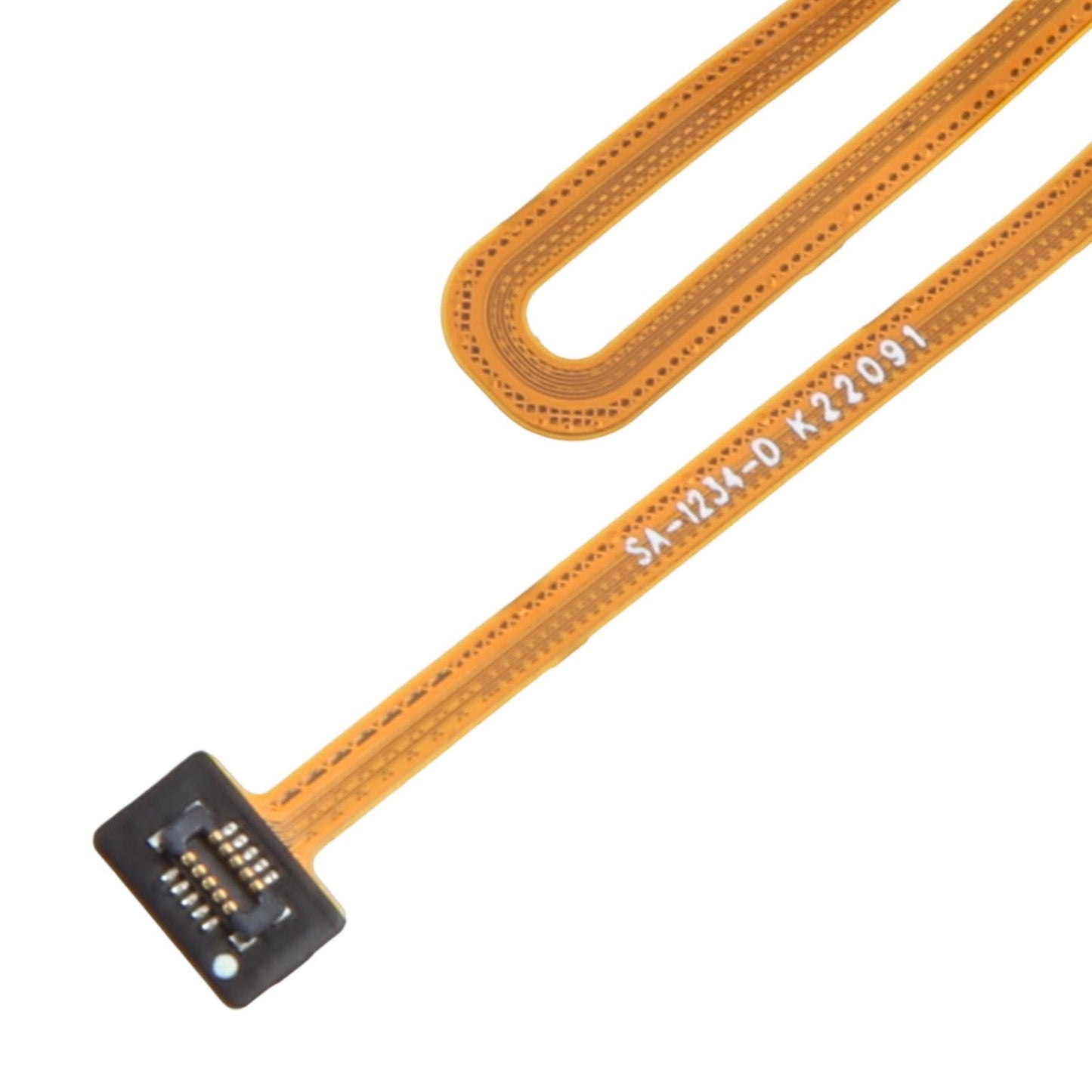 For Samsung Galaxy A03s SM-A037U Original Fingerprint Sensor Flex Cable (Black)