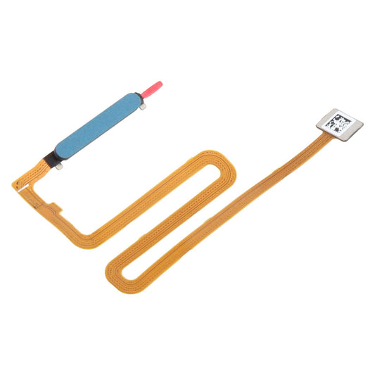 For Samsung Galaxy A03s SM-A037U Original Fingerprint Sensor Flex Cable (Blue)