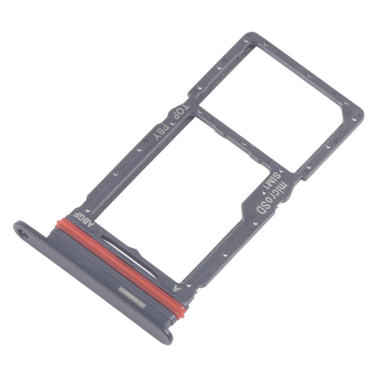 For Samsung Galaxy A27 SM-A276U Original SIM + Micro SD Card Tray (Black)