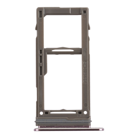 For Galaxy Note9 SIM Card Tray + Micro SD Card Tray (Purple)